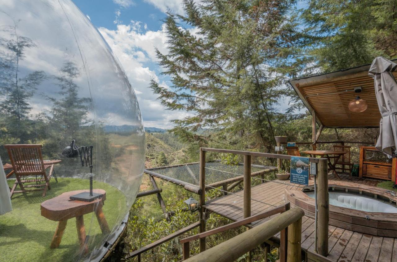 Bubblesky Glamping 40 Min From Medellin Hotel Retiro Kültér fotó