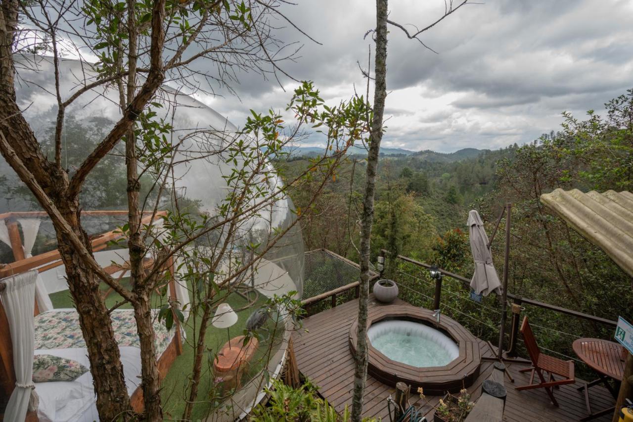 Bubblesky Glamping 40 Min From Medellin Hotel Retiro Kültér fotó