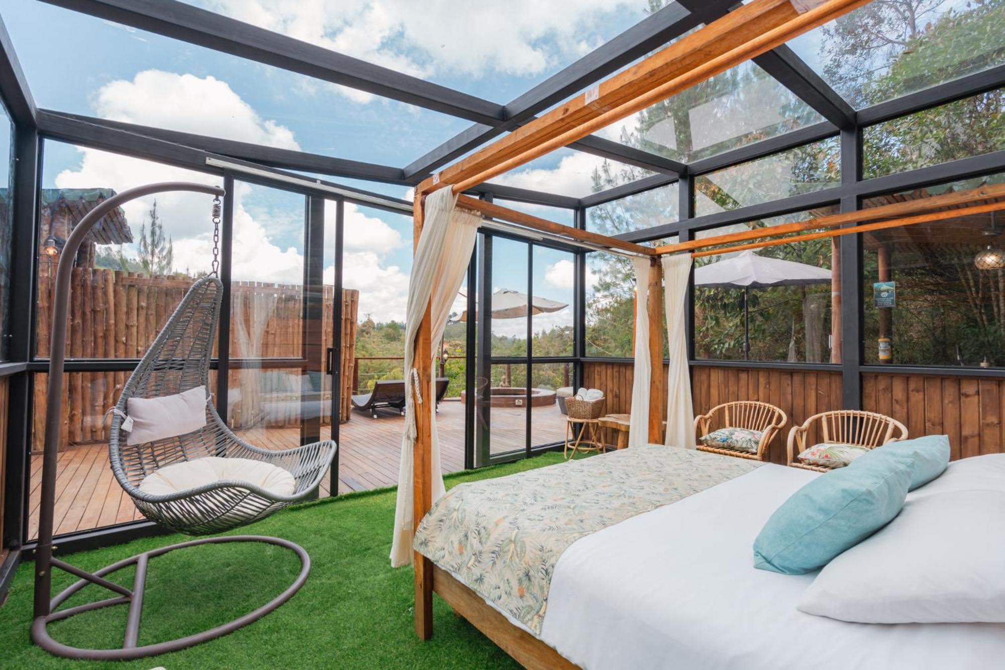 Bubblesky Glamping 40 Min From Medellin Hotel Retiro Kültér fotó