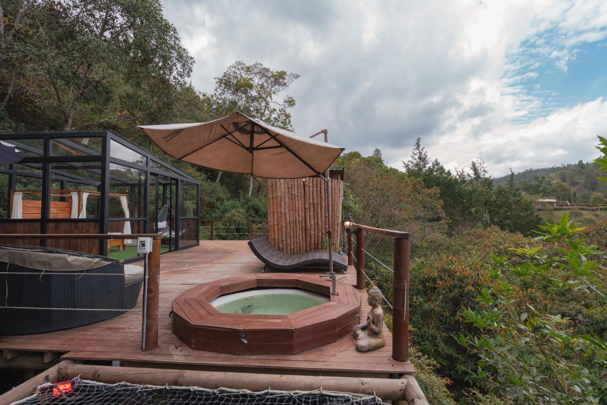 Bubblesky Glamping 40 Min From Medellin Hotel Retiro Kültér fotó