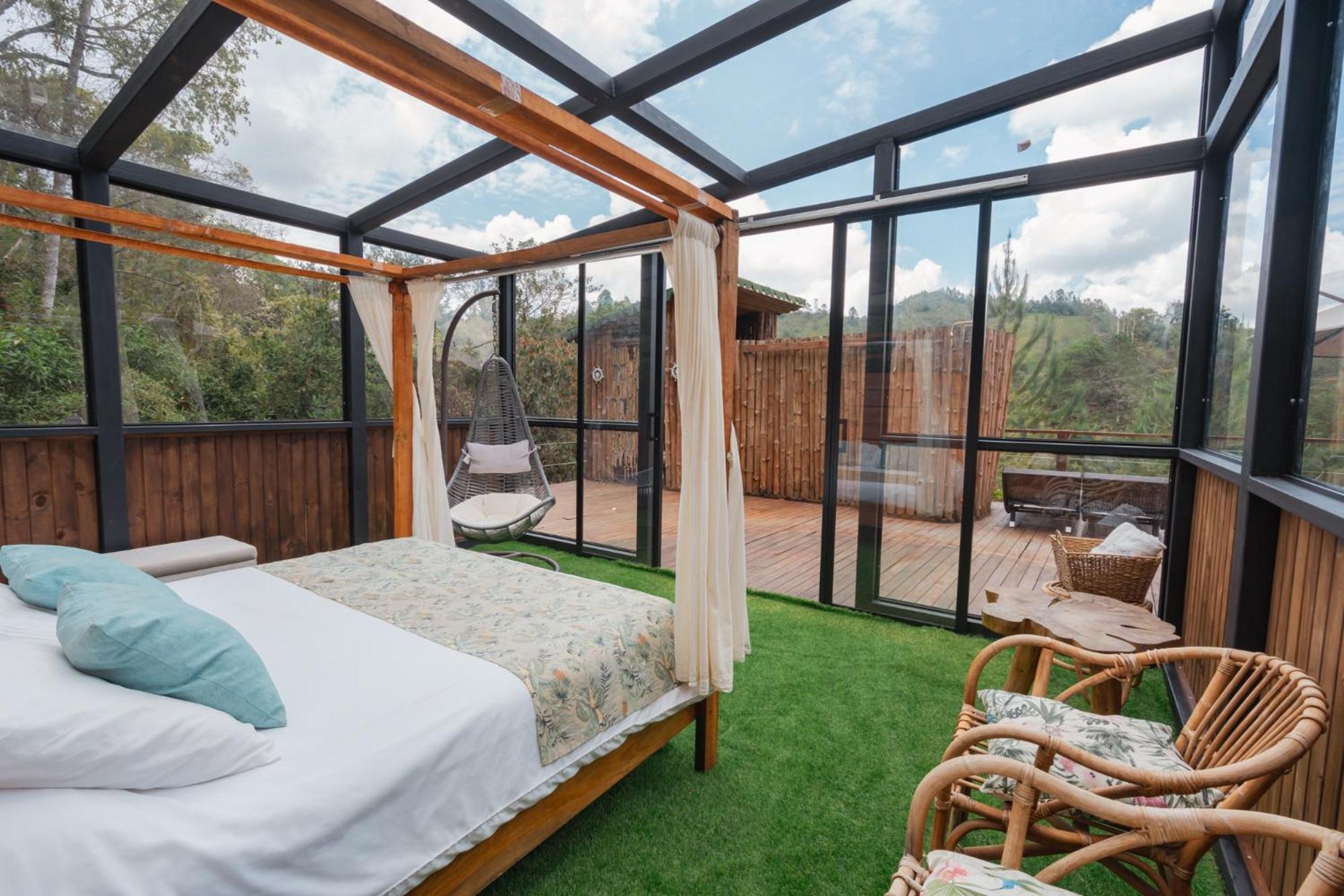 Bubblesky Glamping 40 Min From Medellin Hotel Retiro Kültér fotó